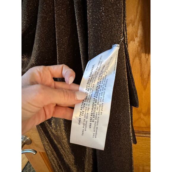 Dress The Population Shania Metallic Gown - Size Small - Picture 3 of 7